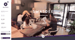 Desktop Screenshot of enfete.asia